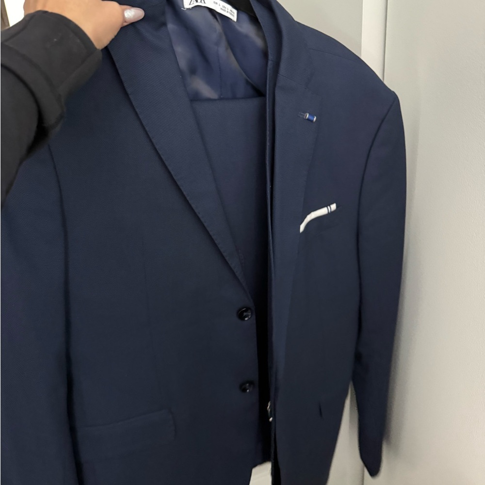 Zara Dark Blue Men's Blazer